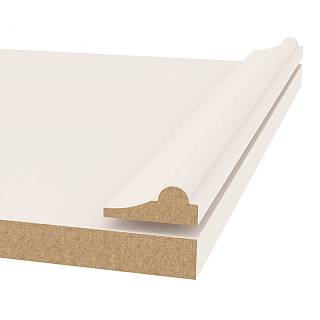 Profil dekoracyjny MDF AGT MP-5465 398 Jasnokremowa super mat 2800х40х16 мм (уп.16шт.)