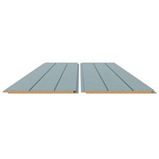 Profil dekoracyjny MDF AGT MP-7057 3015 Makaron Zielony Supramat 2800х168х8mm (opak.6 szt)
