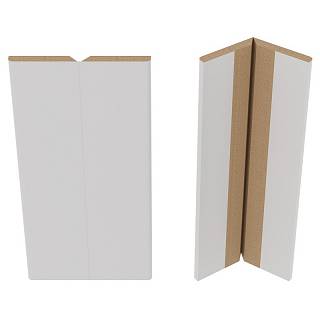 Profil MDF 2002 3001 Jasnoszary supermat 2800х48х3mm