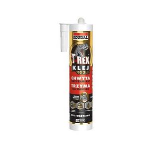 Klej montażowy T-REX GOLD,  hybrydowy,  biały,  Soudal,  290 ml