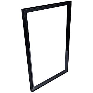 Rama z profilu aluminiowego Tela czarny mat,  Cosma