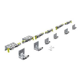 TopLine XL,  zestaw rolek,  22–30 mm,  80 kg,  2 drzwi (9275794)