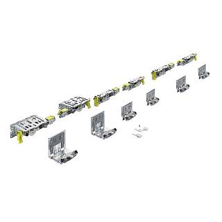 TopLine XL,  zestaw rolek,  32–40 mm,  100 kg,  3 drzwiczki (9275783)