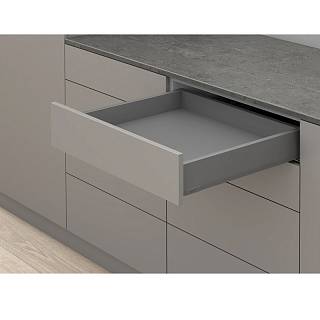Komplet Szuflad Merivobox,  wysokość M (91 mm),  NL=600 мм,  0-20kg (typ L1),  antracyt