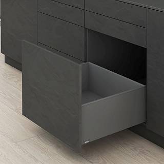 Komplet Szuflad Legrabox,  wysokość F (241 mm),  NL=600 мм,  40kg,  antracyt