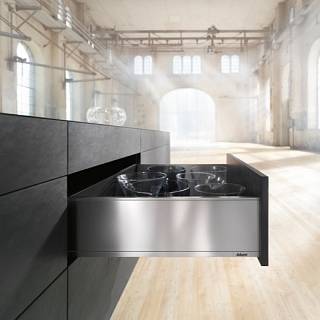 Komplet Szuflad Legrabox,  wysokość C (177 mm),  NL=600 мм,  15-40kg (typ L3),  stalowy