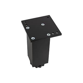 Nóżka meblowa regulowana,  NA 02C00,  h=100 mm,  max 100 kg,  czarny