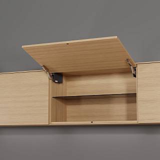 AVENTOS HK top,  LF=1730-5200,  Servo-drive (ciemnoszary)