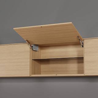 AVENTOS HK top,  LF=420-1610,  Servo-drive (jasnoszary)