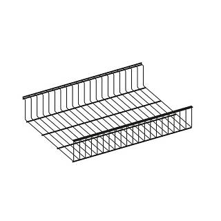 Koszyk 606×406×100 mm сzarna