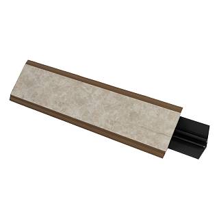 Listwa przyblatowa 114 K367 Kremowy polar bawełniany 4, 2 m Rehau (akc.96138)