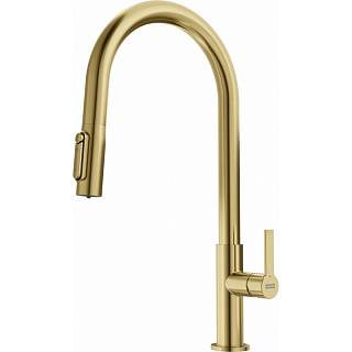 Bateria kuchenna do wody filtrowanej Maris Slim Clear Water J pull-out Złoto 120.0736.601 Franke