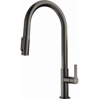 Bateria kuchenna do wody filtrowanej Maris Slim Clear Water J pull-out Antracyt 120.0736.603 Franke