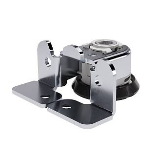 Podpora INTEGRATO TECH A do przykręcania / regulowana,  H=12mm (min. 23mm do dna),  175kg,  Italiana Ferramenta