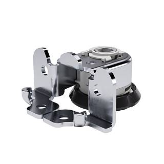 Podpora INTEGRATO TECH D z kołkami Ø5mm / regulowana,  H=12mm (min. 23mm do dna),  175kg,  Italiana Ferramenta