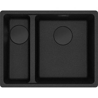 Zlewozmywak podblatowy Fragranit MRG 160-34-15 SBL Onyx / Czarny odpływ 125.0740.839 Franke