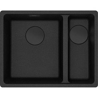 Zlewozmywak podblatowy Fragranit MRG 160-34-15 SBR Onyx / Czarny odpływ 125.0740.840 Franke