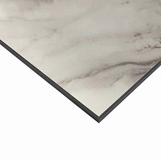 Płyta kompaktowa meblowa ARPA 3544 KER (Marmo Arabescato)  czarny rdzeń 4200х1300х12 mm