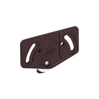 Kółka dolne SlideLine 55 ze śrubami,  tworzywo sztuczne,  15 kg Hettich(25122)