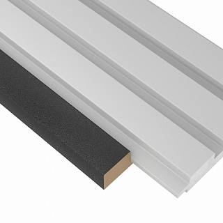 Zaślepka panelu AGT LB-3771-A 3089 Bute Czarny 2800х35x18mm (opak. 8szt)