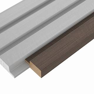 Zaślepka panelu AGT LB-3771-B 3077 Ciemny Dąb 2800х38х18mm (op.8szt.)