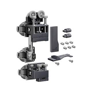 Komplet rolek WingLine L NEW,  lewy,  antracyt,  25 kg,  z samodomykaniem (9339356)