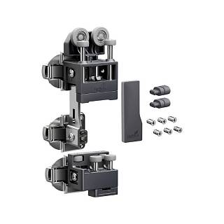 Komplet rolek WingLine L NEW,  lewy,  antracyt,  12 kg,  bez samodomykania (9339364)