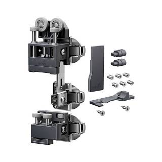 Komplet rolek WingLine L NEW,  prawy,  antracyt,  25 kg,  bez samodomykania (9339350)