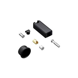Mechaniczny zatrzask czarny do Push to move WingLine L (9282601) Hettich