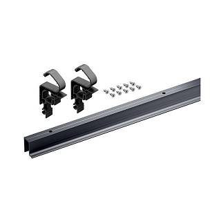 Zestaw profili WingLine L górnych (ruchomych + szablony) antracyt,  2400 mm (9339512) Hettich