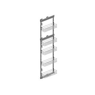Cargo wysokie  REJS Maxima Classic 200mm lewe lakier chrom z prowadnicami
