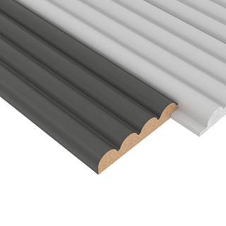 Zaślepka panelu AGT LB-2200-A 726 Ciemno Szary Jedwab 2800х92х18mm (opak. 6szt)