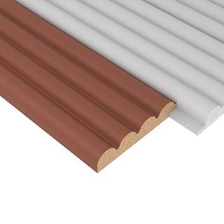 Zaślepka panelu AGT LB-2200-A 738 Czerwona Glina Soft Touch 2800х92х18mm (opak. 6szt)