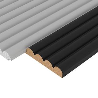 Zaślepka panelu AGT LB-2200-B 310 Czarny 2800х98x18mm (opak. 6szt)