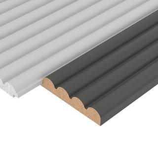 Zaślepka panelu AGT LB-2200-B 726 Ciemno Szary Jedwab 2800х98x18mm (opak. 6szt)