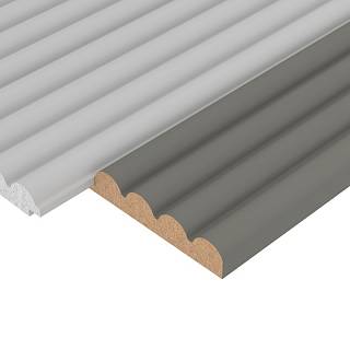 Zaślepka panelu AGT LB-2200-B 728 Szary Jedwab Soft Touch 2800х98x18mm (opak. 6szt)