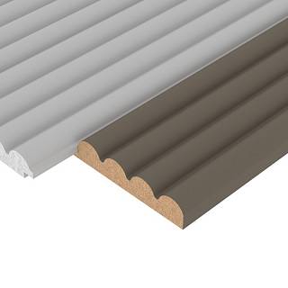 Zaślepka panelu AGT LB-2200-B 740  Szary Beż Soft Touch 2800х98x18mm (opak. 6szt)