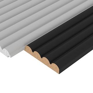 Zaślepka panelu AGT LB-2200-B 3010  Czarny perłowy supramat 2800х98x18mm (opak. 6szt)