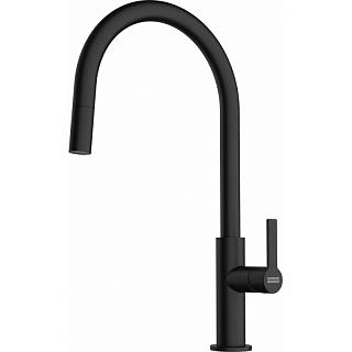 Bateria kuchenna Maris Slim J pull-out Czarny Mat Franke 115.0728.389