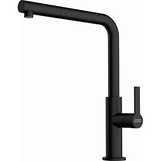 Bateria kuchenna Maris Slim L pull-out Czarny Mat Franke 115.0728.394