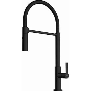 Bateria kuchenna Maris Slim semi-pro Czarny Mat Franke 115.0728.396