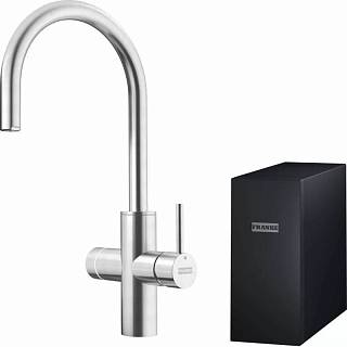 Bateria kuchenna / wielofunkcyjny system do filtracji Mythos Water Hub All in One Stal szlachetna Franke 160.0708.955