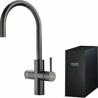 Bateria kuchenna / wielofunkcyjny system do filtracji Mythos Water Hub All in One Antracyt Franke 160.0731.761