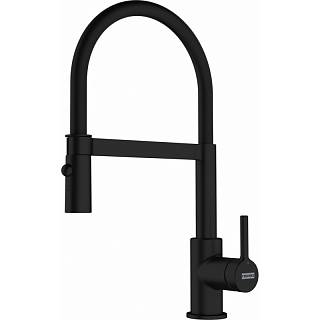 Bateria kuchenna Lina semi-pro Czarny Mat Franke 115.0725.838