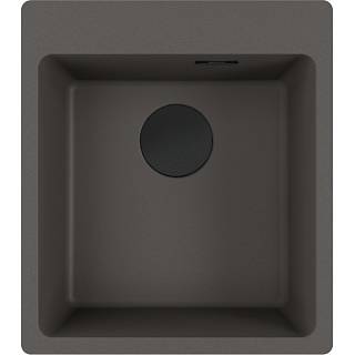 Zlewozmywak wbudowywany Fragranit+ Maris MRG 610-39 FTL Łupkowy Szary / Czarny odpływ Franke 114.0737.999