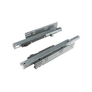Prowadnice dolnego montażu PO L=350 Muller profi line 19mm 3D