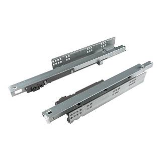 Prowadnice dolnego montażu PO L=400 Muller profi line 19mm 3D
