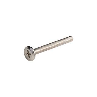 Wkręt M4 L=40mm z płaskim łbem,  nikiel,  Muller