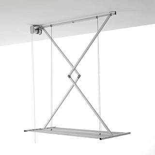 Suszarka do bielizny sufitowa Mini,  L-152 cm,  szara Foxydry