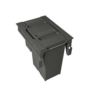 Kosz na śmieci CONCEPT 400/ wys. 496/ 8+29/ antracyt